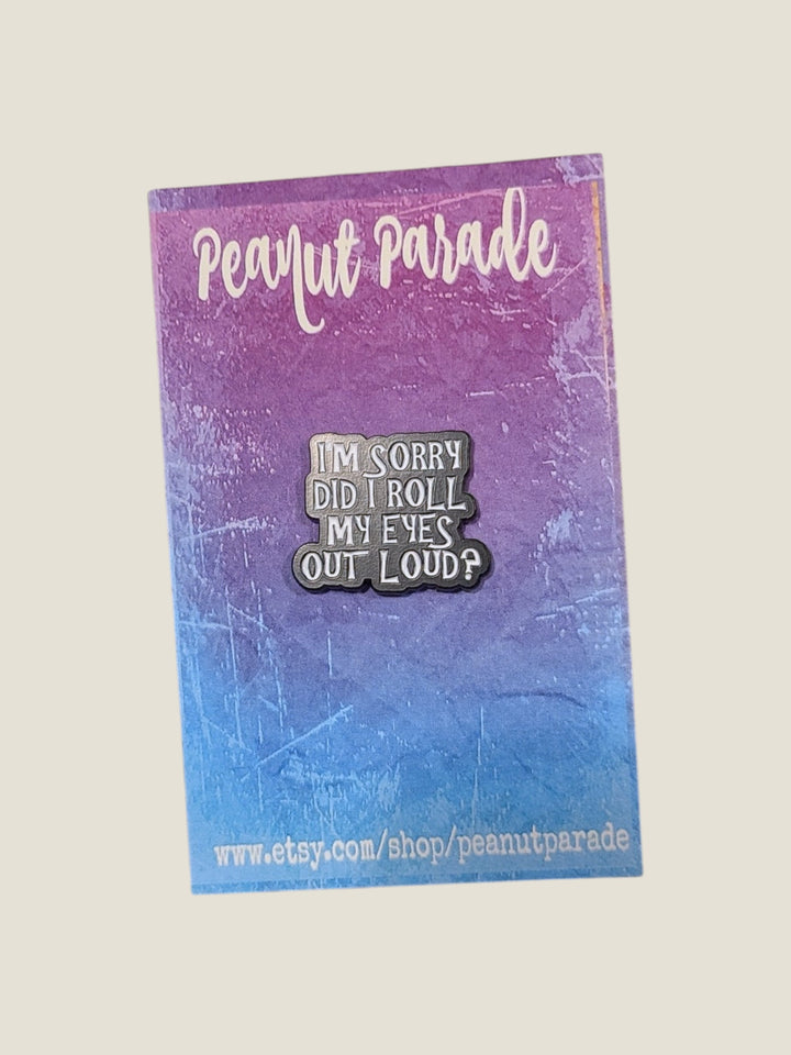 Peanut Parade, Enamel Pins