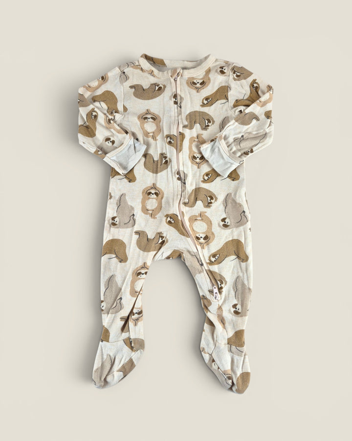 Pre-Loved Old Navy Sloth Footies 3-6M | Betty’s Marketplace
