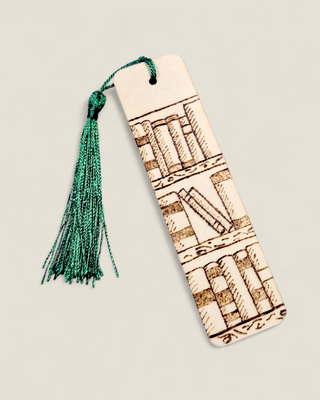 Marked In Wood, Wood Burnt Bookmarks