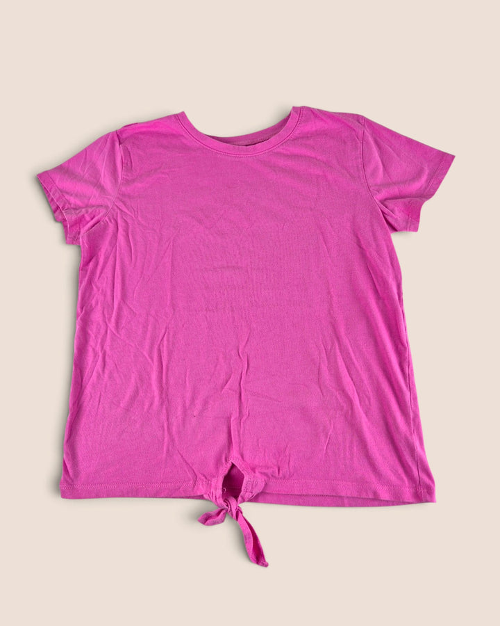 Pre-Loved Children's Place Pink Tie Front T Shirt Girls 10-12Y | Betty’s Marketplace