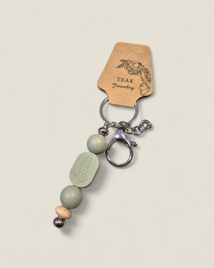 Teak Jewelry - Essential Oil Diffuser Keychains