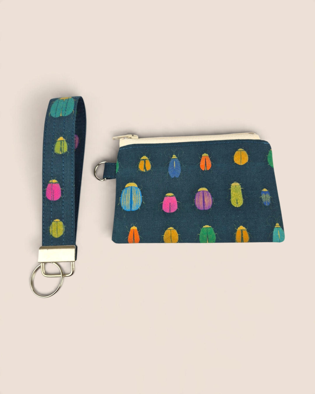 Izzyrai Handmade, Animal & Insect Fabric Coin Purses & Key Fobs