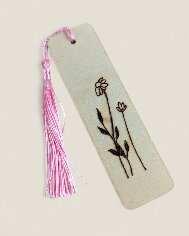 Marked In Wood, Wood Burnt Bookmarks