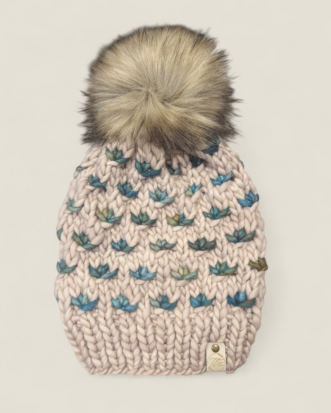 TLC Made, Merino Wool & Luxe Pom Crochet Hats