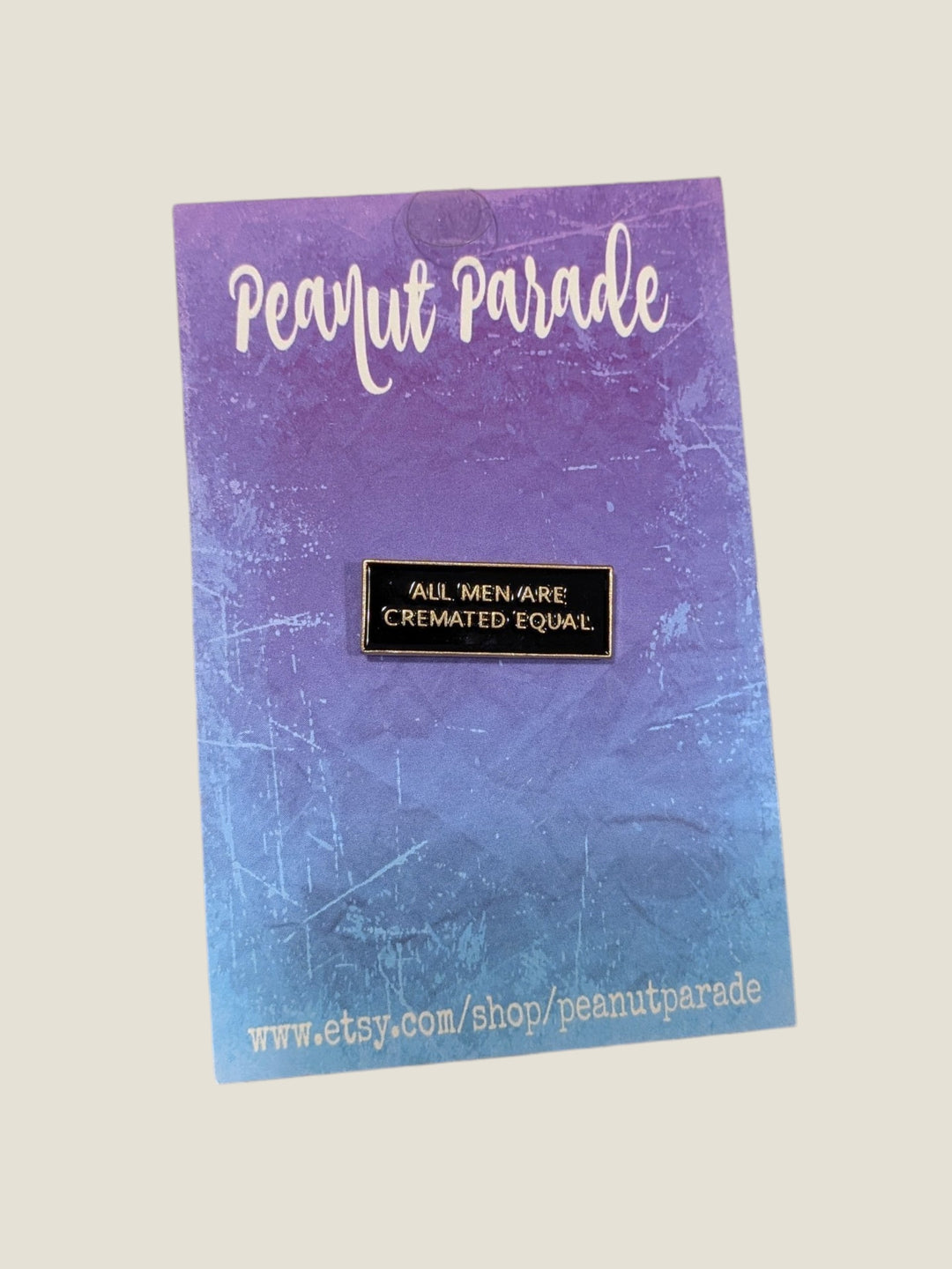 Peanut Parade, Enamel Pins
