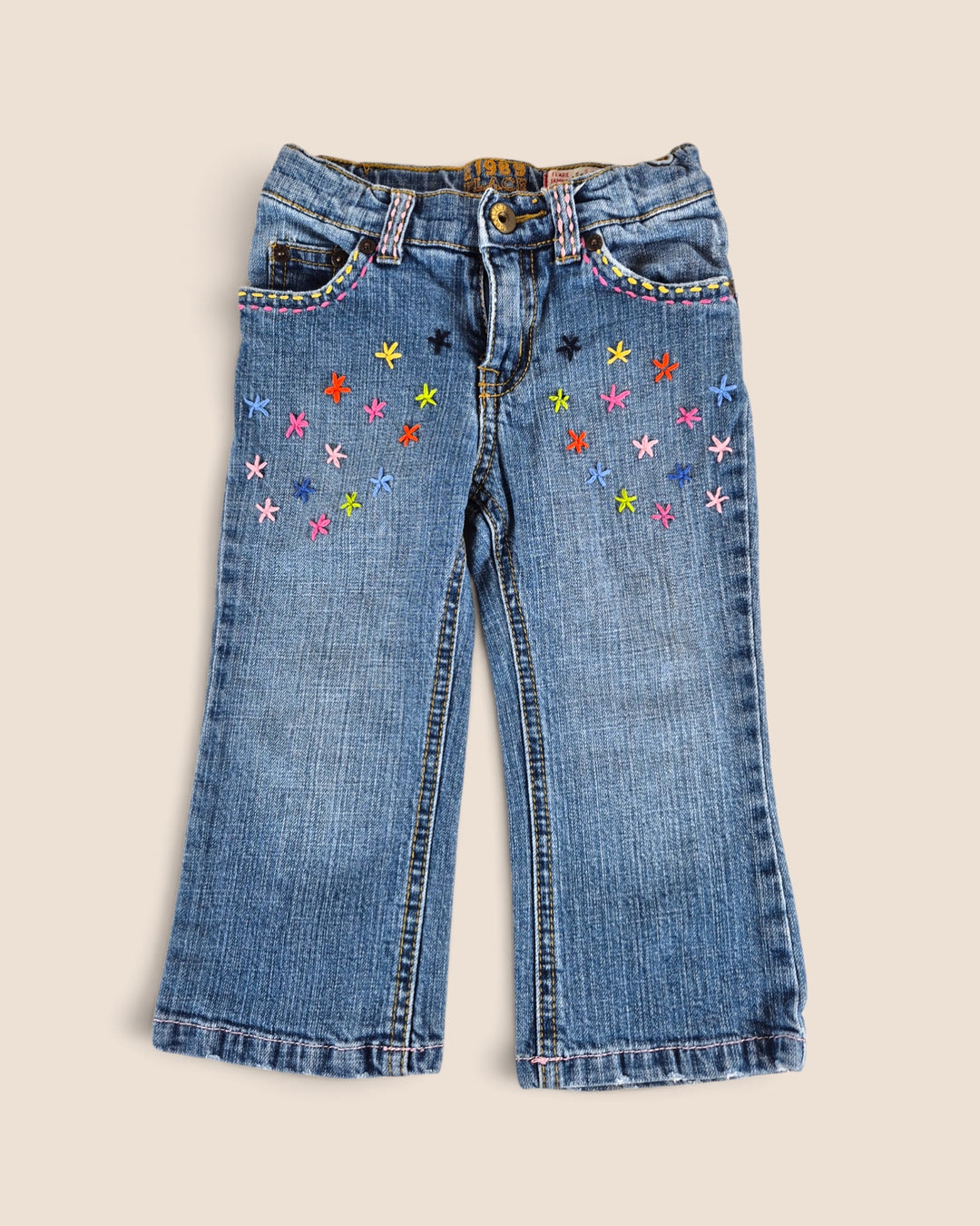 Pre-Loved Children's Place Embroidered Jeans Girls 2Y | Betty’s Marketplace
