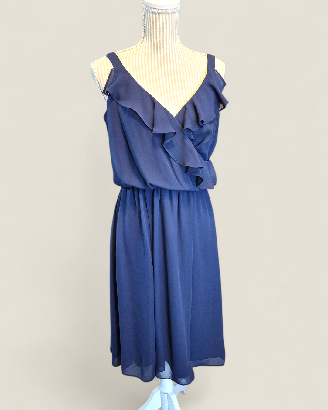 Pre-Loved Chaps Navy Dress Ladies Size 8 | Betty’s Marketplace