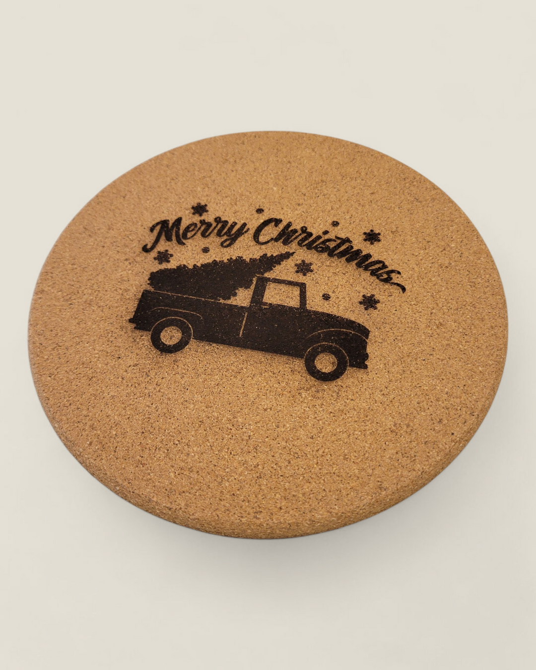 Rough Cut Dezigns, Holiday Themed Cork Trivets