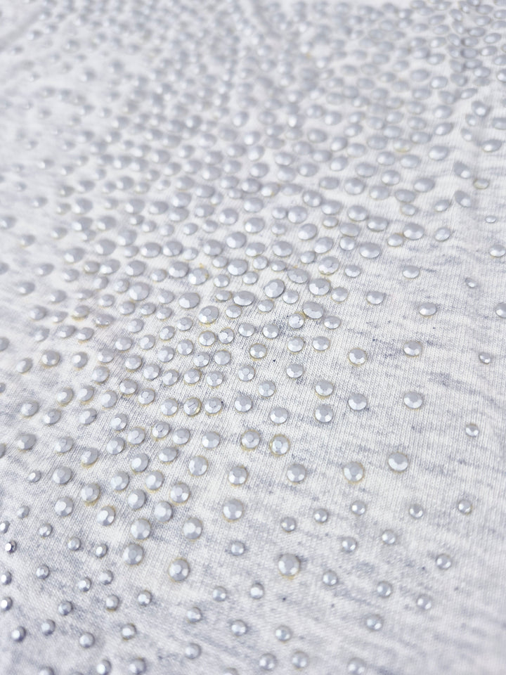 Pre-Loved RW & CO Grey Rhinestone Top Ladies XS | Betty’s Marketplace