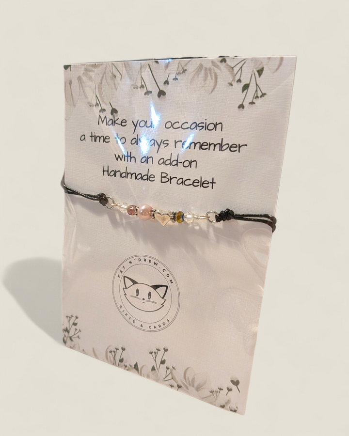 Kat N Drew Cards, Add On Charm & Bracelet Gifts