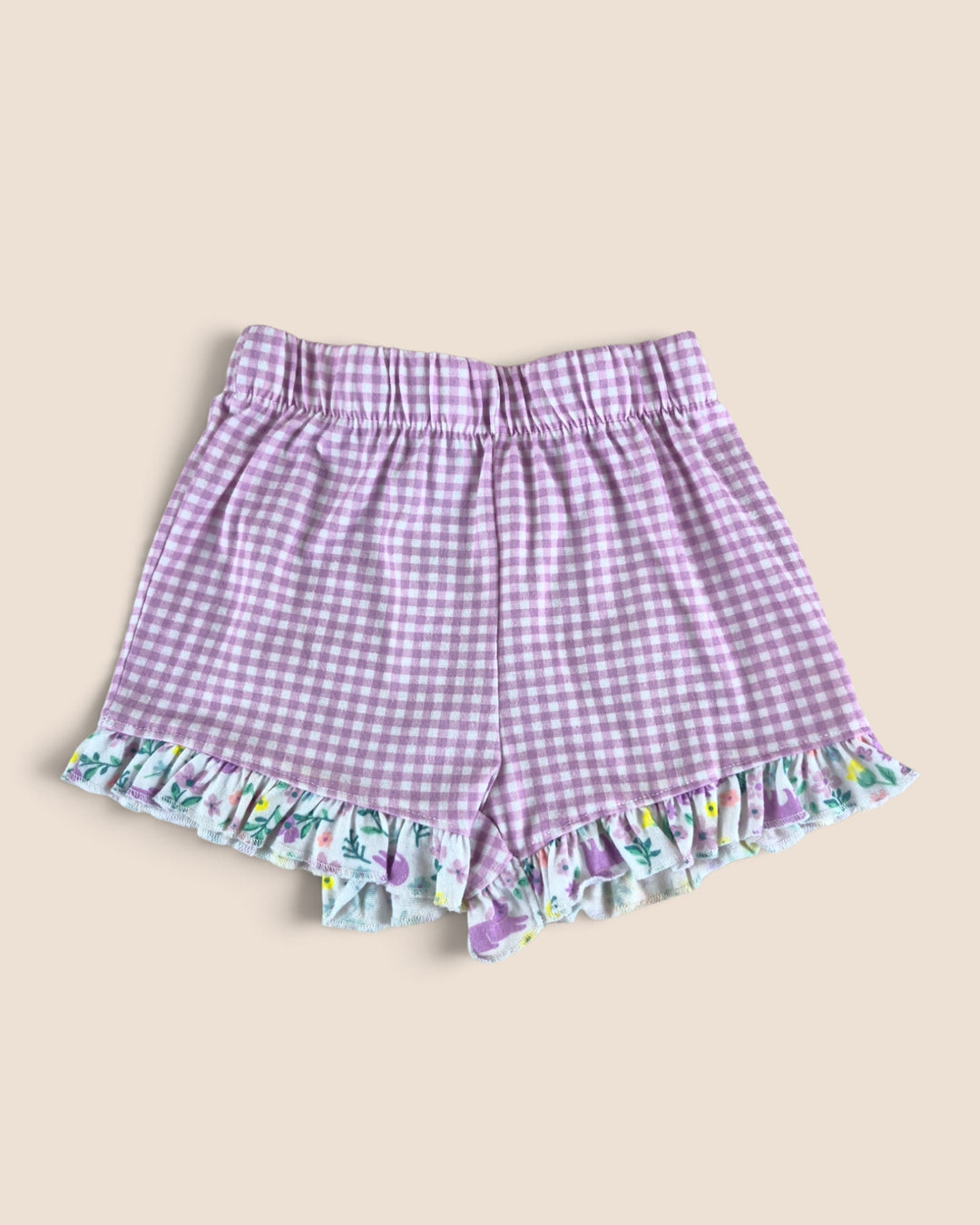 Pre-Loved Carter's Purple Gingham Shorts Girls 2Y | Betty’s Marketplace