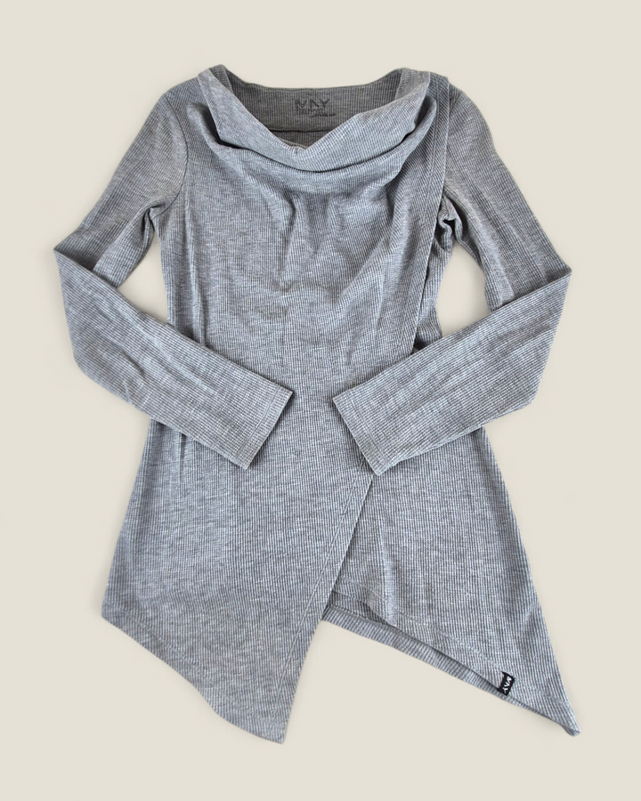 Pre-Loved Marc New York Grey Asymmetric Top Ladies Small | Betty’s Marketplace