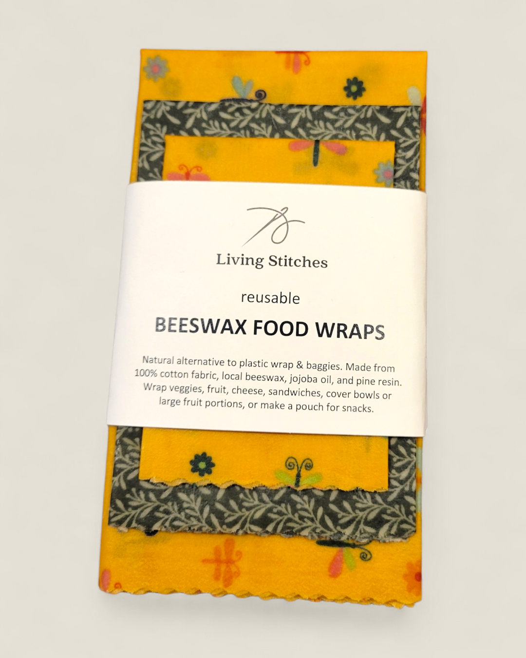 Living Stitches, Beeswax Food Wraps