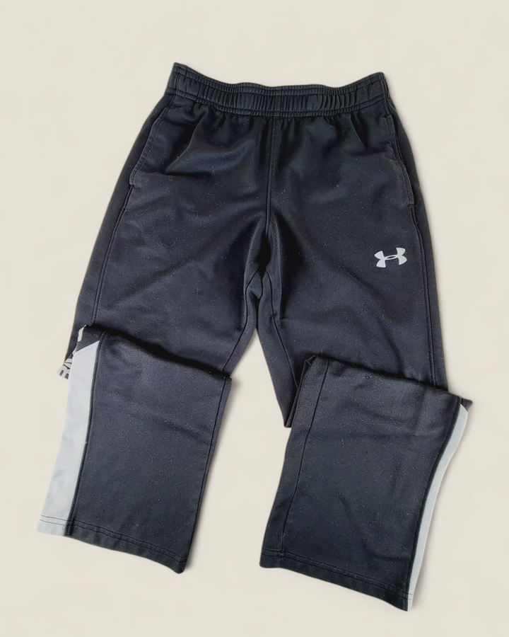 UNDER ARMOUR BLACK ATHLETIC PANTS YOUTH MEDIUM PRE-LOVED