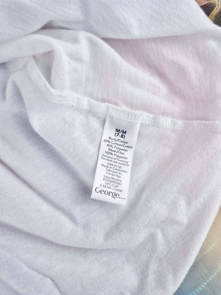 Pre-Loved George Rainbow Tulle Dress Girls 7-8Y | Betty’s Marketplace