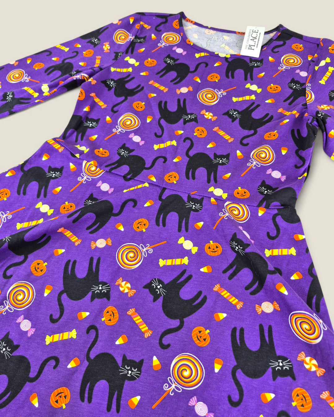 Pre-Loved With Tags Children's Place Purple Halloween Dress Girls 16Y | Betty’s Marketplace