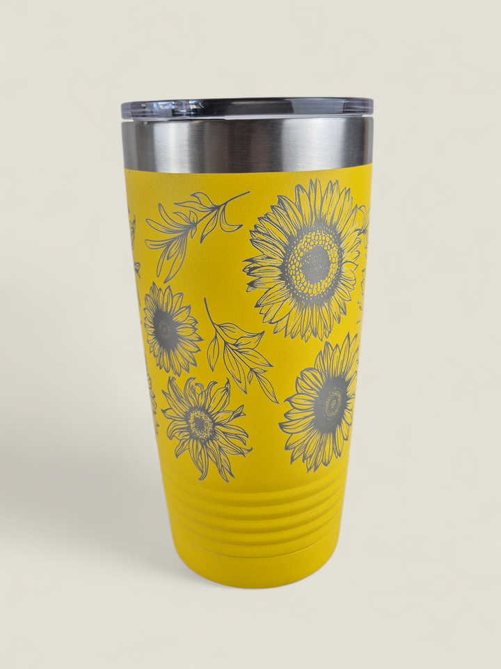 Rough Cut Dezigns, 20oz Engraved Tumblers, Wrap Around Designs