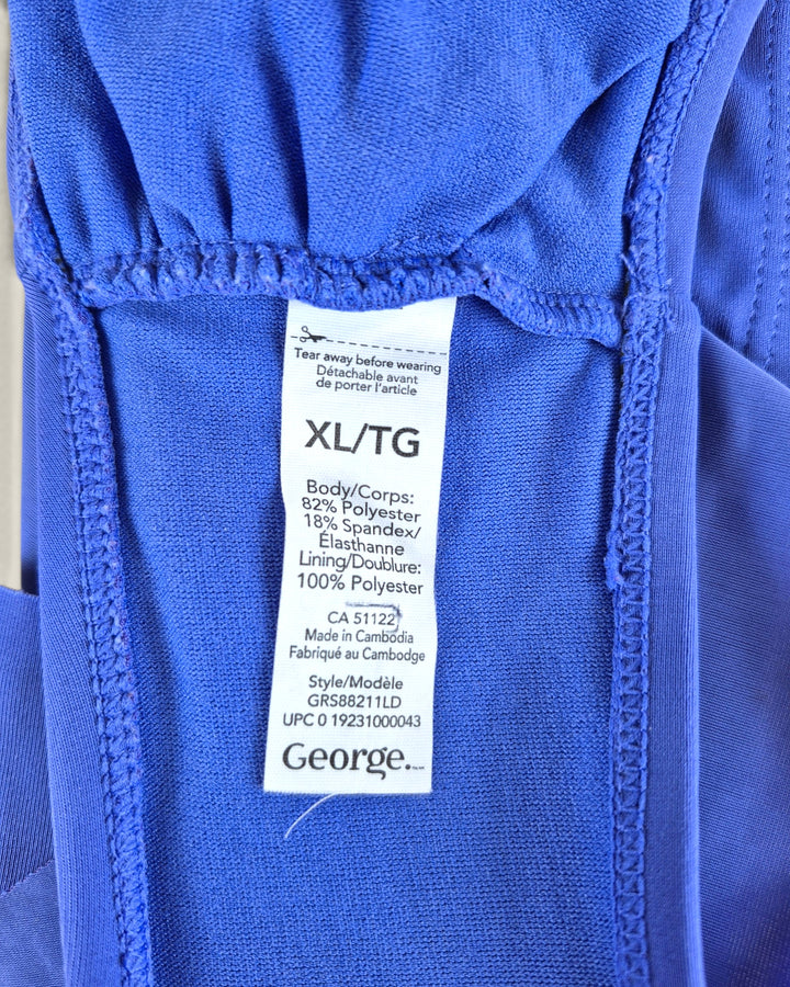 Pre-Loved George Periwinkle Swim Top Ladies XL | Betty’s Marketplace