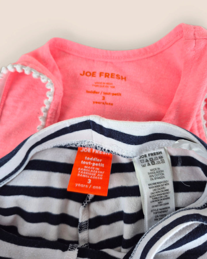 Pre-Loved Joe Fresh "Surf" Summer Outfit Girls 3Y | Betty’s Marketplace