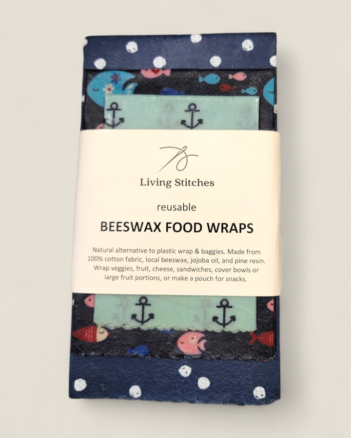 Living Stitches, Beeswax Food Wraps