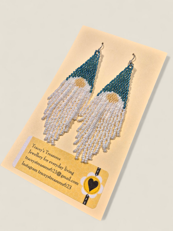 Tracey's Treasures, Dangle Earrings, Gnome Collection