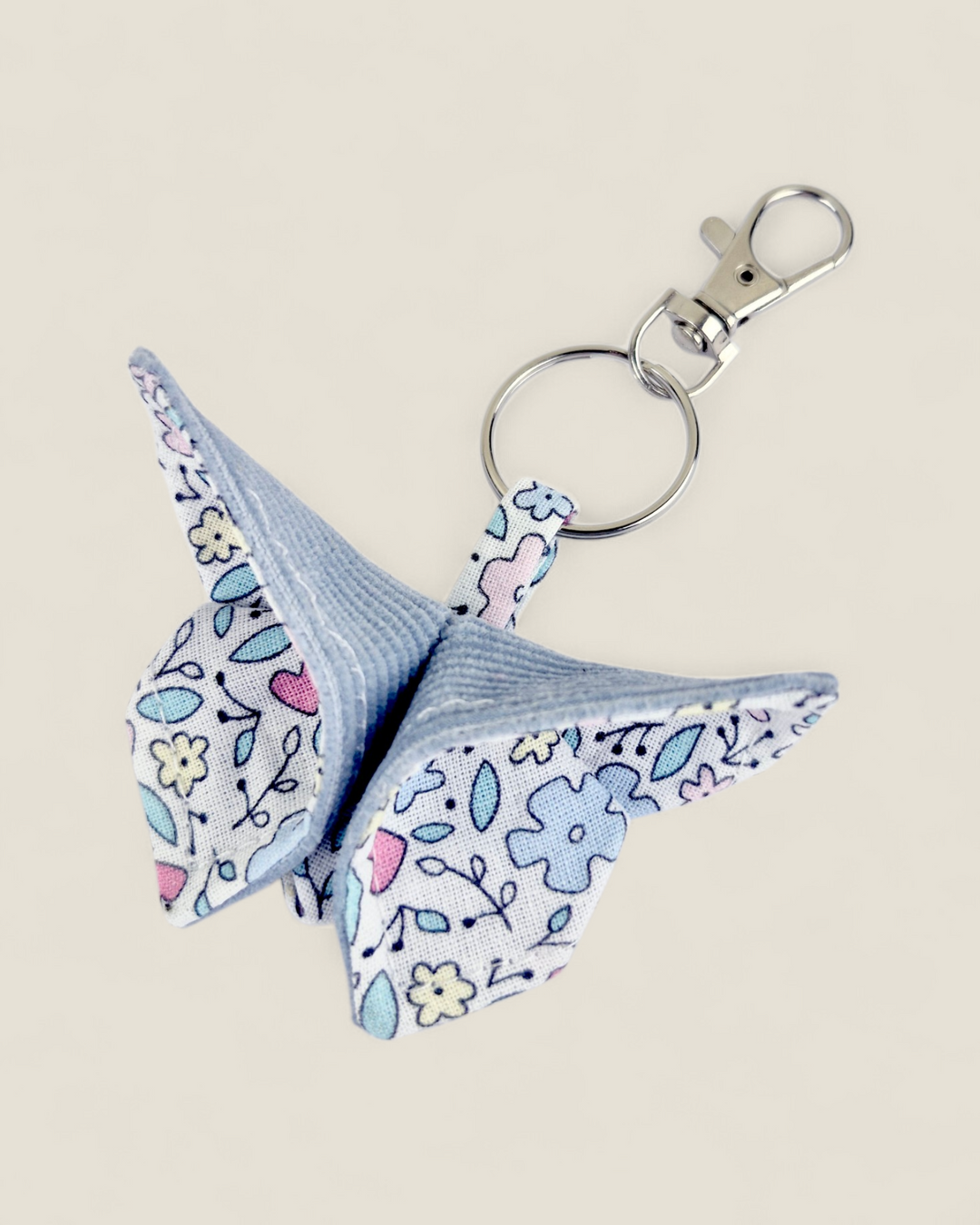 Izzyrai Handmade, Fabric Butterfly Keychains