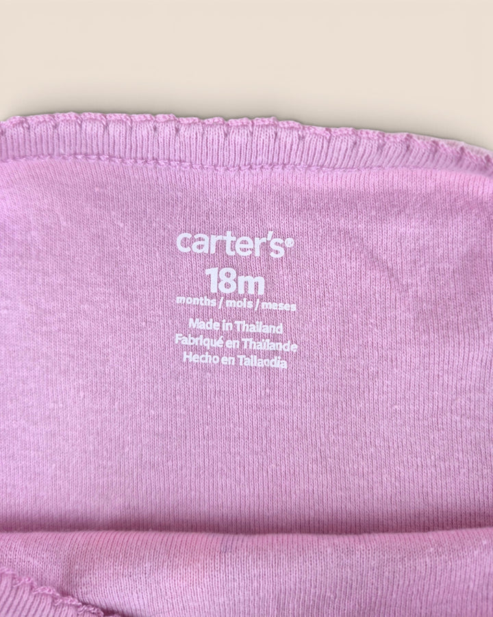 Pre-Loved Carter's Pink Bunny Onesie Girls 18M | Betty’s Marketplace