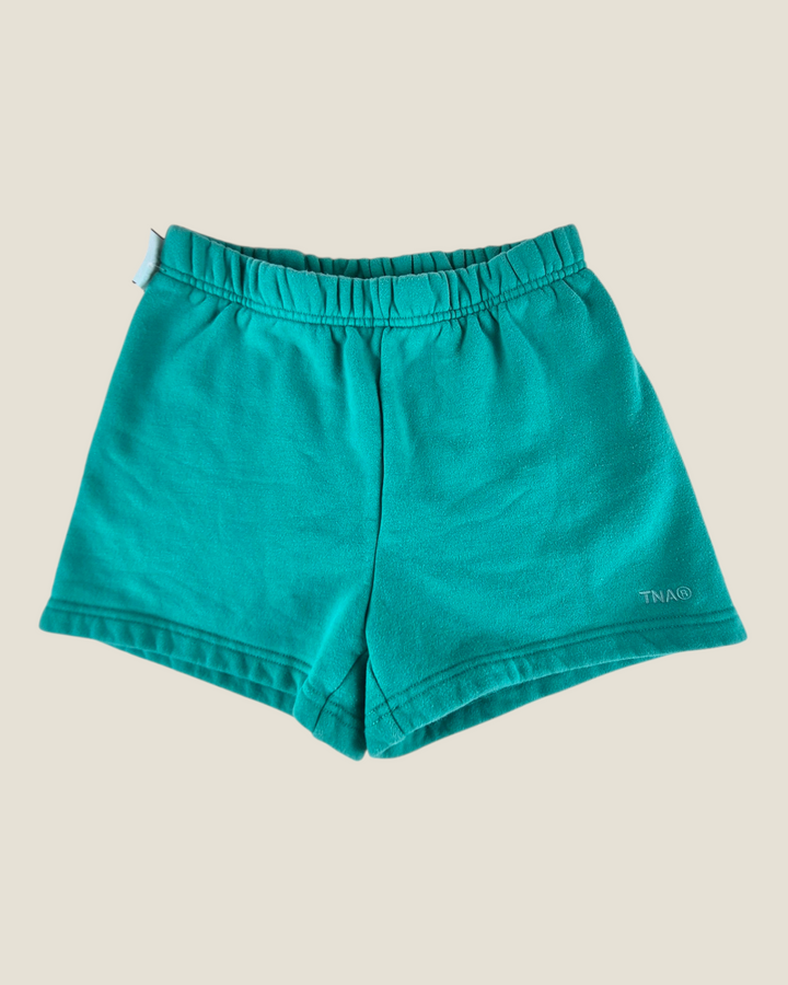 Pre-Loved TNA Cozy Green Shorts Ladies 2XS | Betty’s Marketplace