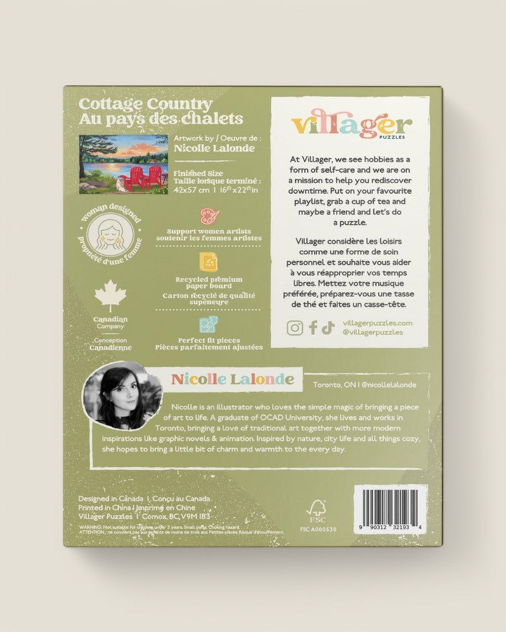 Villager Puzzles, Cottage Country (500 Piece)