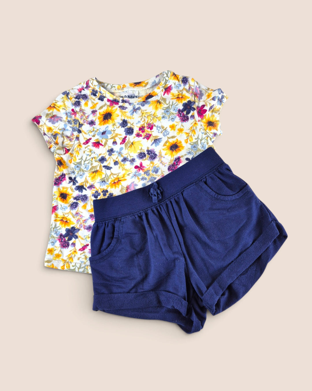 Pre-Loved Old Navy Floral Summer Outfit Girls 3Y | Betty’s Marketplace