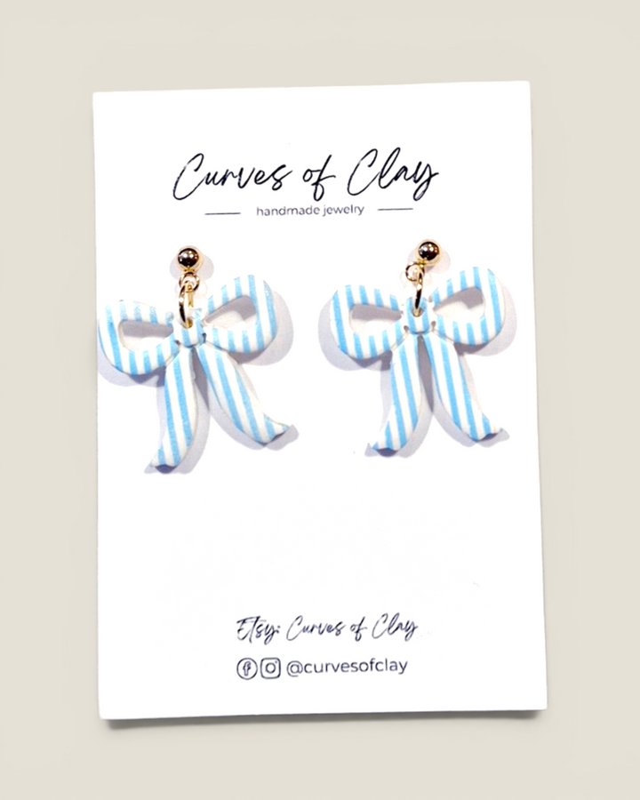 Curves of Clay, Everyday Dangle Earrings