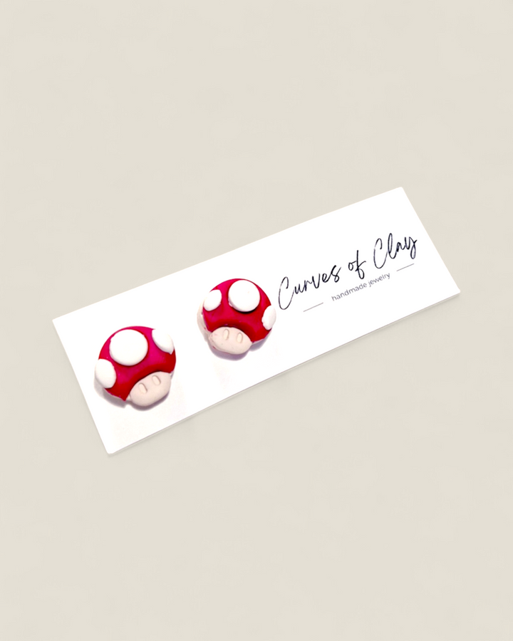 Curves of Clay, Everyday Stud Earrings