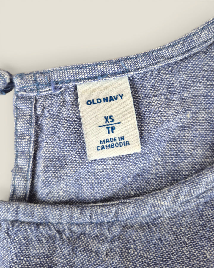 Pre-Loved Old Navy Blue Capris Jumpsuit Ladies XS | Betty’s Marketplace