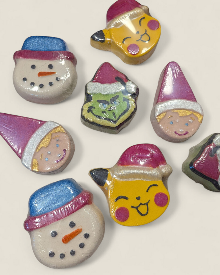 Peachy Clean Bath & Body, Holiday Bath Bombs
