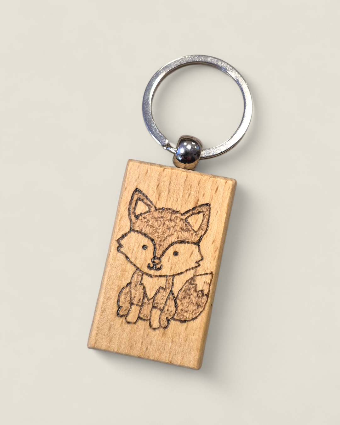 Marked In Wood, Wood Burnt Keychains