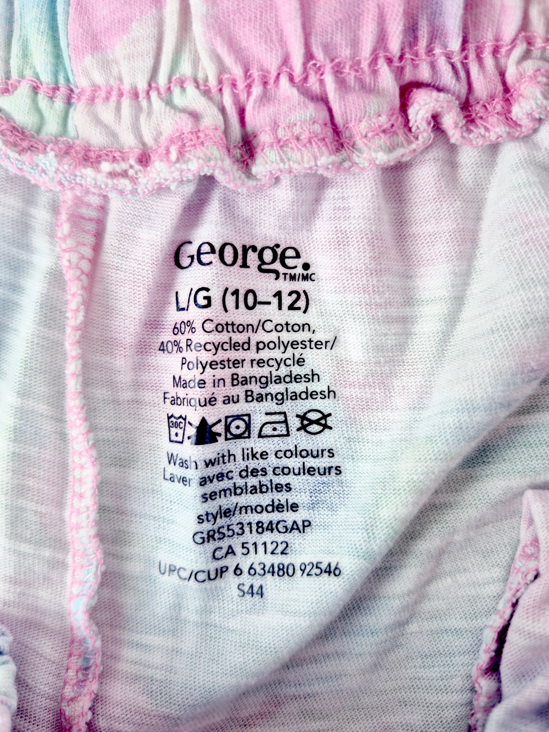 Pre-Loved George Tie Dye Shorts Girls 10-12Y | Betty’s Marketplace