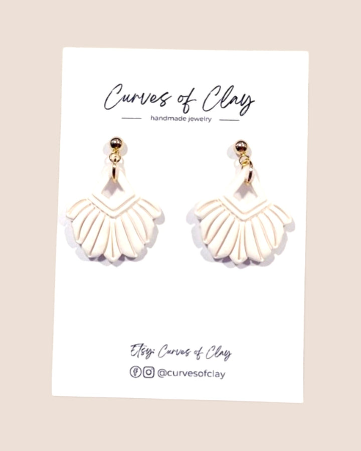 Curves of Clay, Everyday Dangle Earrings