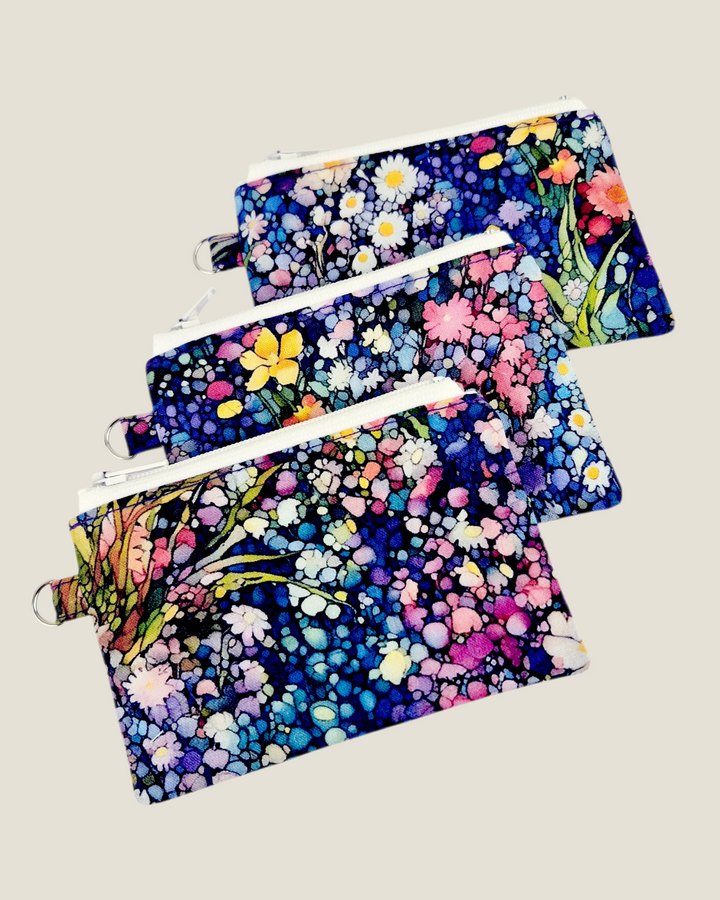 Izzyrai Handmade, Assorted Fabric Coin Purses & Key Fobs