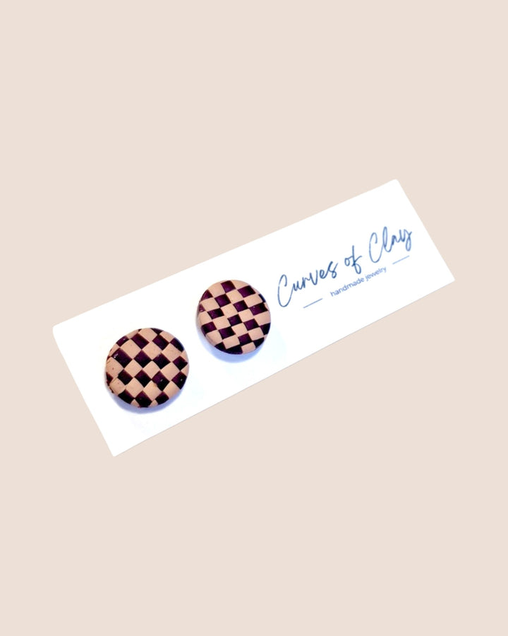 Curves of Clay, Everyday Stud Earrings