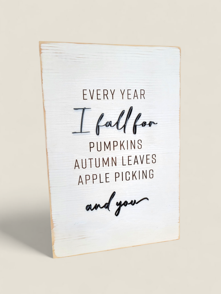 Rough Cut Dezigns, 3D Fall Signs