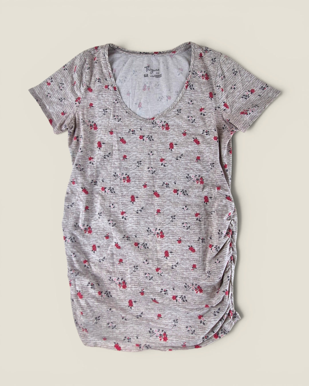 Pre-Loved Thyme Maternity Floral T Shirt Ladies Medium | Betty’s Marketplace