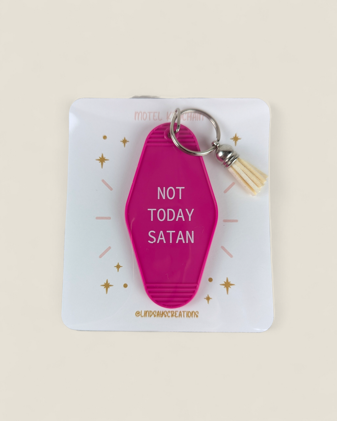 Lindsay's Creations, Motel Keychain