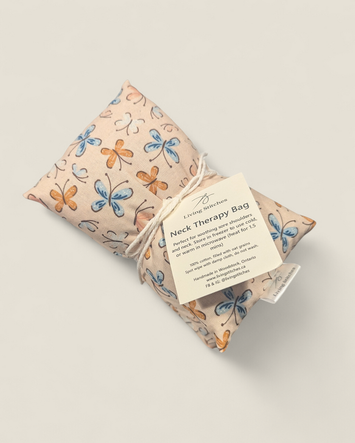 Living Stitches, Hot Cold Neck Therapy Bags