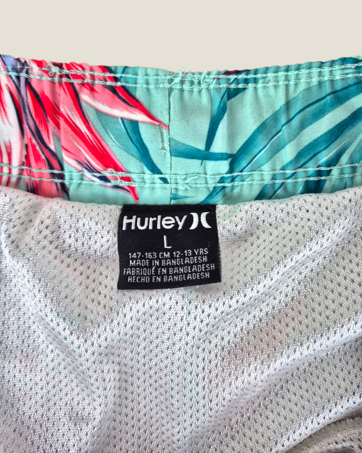 Pre-Loved Hurley Floral Swim Shorts Youth Large | Betty’s Marketplace
