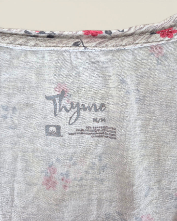 Pre-Loved Thyme Maternity Floral T Shirt Ladies Medium | Betty’s Marketplace