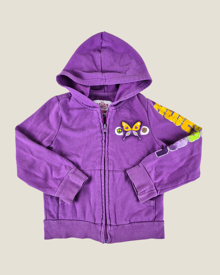 Pre-Loved Children's Place Purple "Awesome" Hoodie Girls 4Y | Betty’s Marketplace