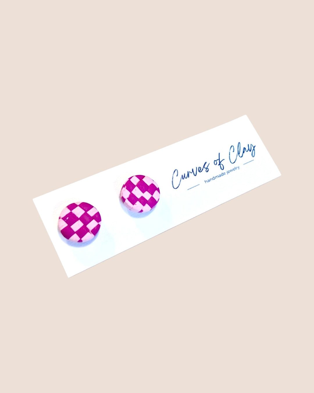Curves of Clay, Everyday Stud Earrings