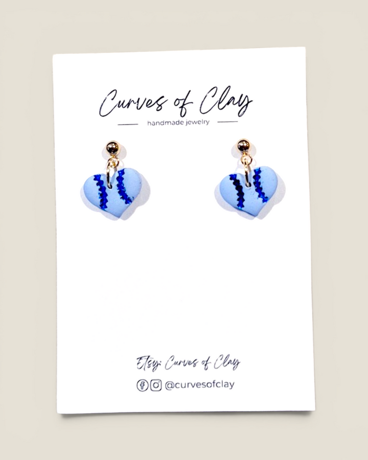 Curves of Clay, Everyday Dangle Earrings