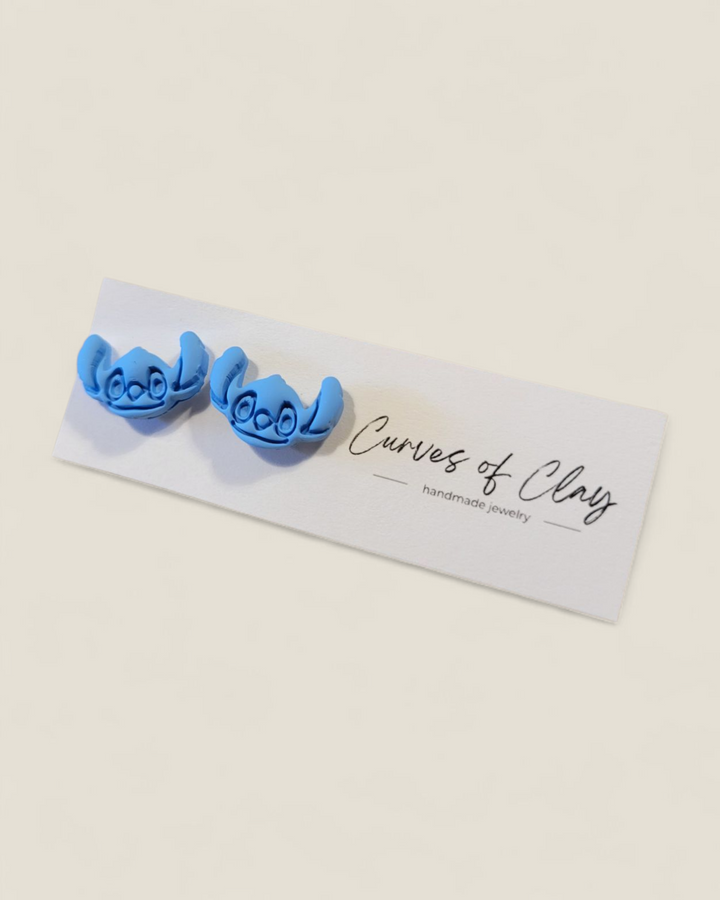 Curves of Clay, Everyday Stud Earrings