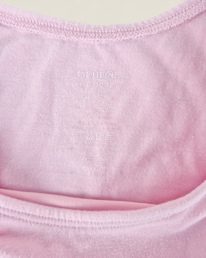 Pre-Loved George Pink Dance Bodysuit Girls 10-12Y | Betty’s Marketplace